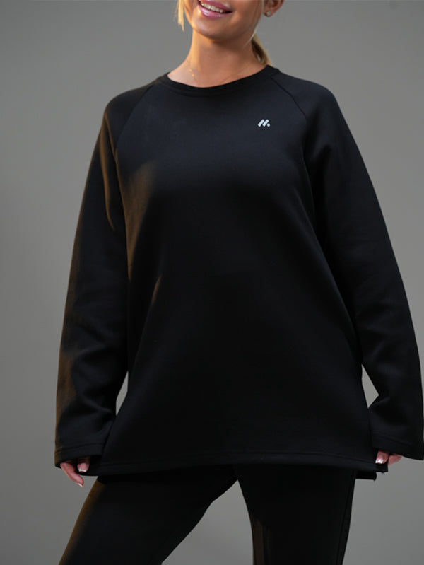 Set Long Sleeve Shirt with Wide Leg Pant