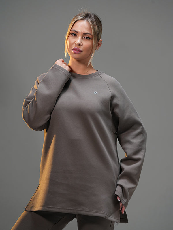 Set Long Sleeve Shirt with Wide Leg Pant