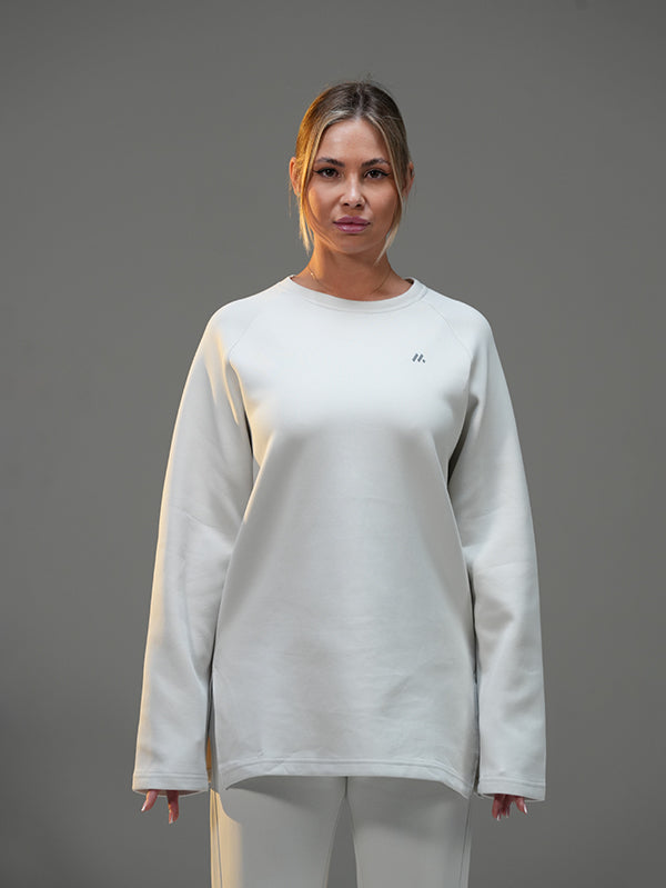 Set Long Sleeve Shirt with Wide Leg Pant