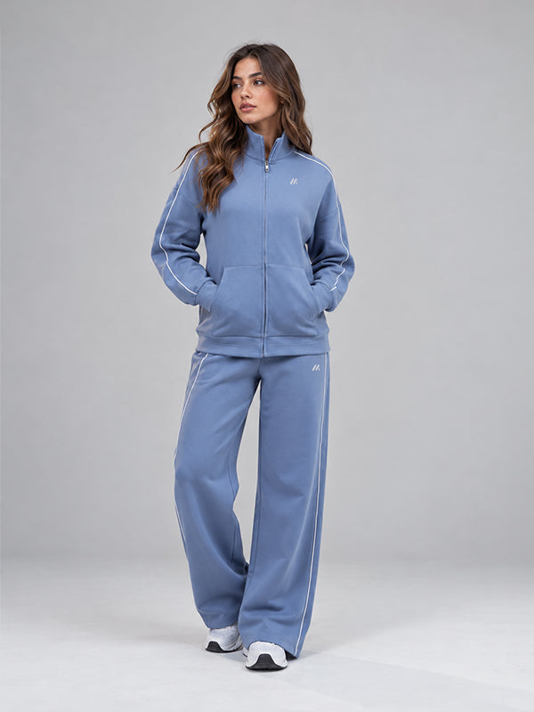 Set Wide Leg Pants and Jackets