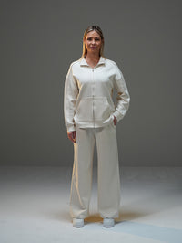 Set Wide Leg Pants and Jackets
