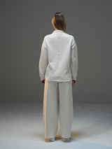 Set Wide Leg Pants and Jackets