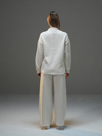 Set Wide Leg Pants and Jackets