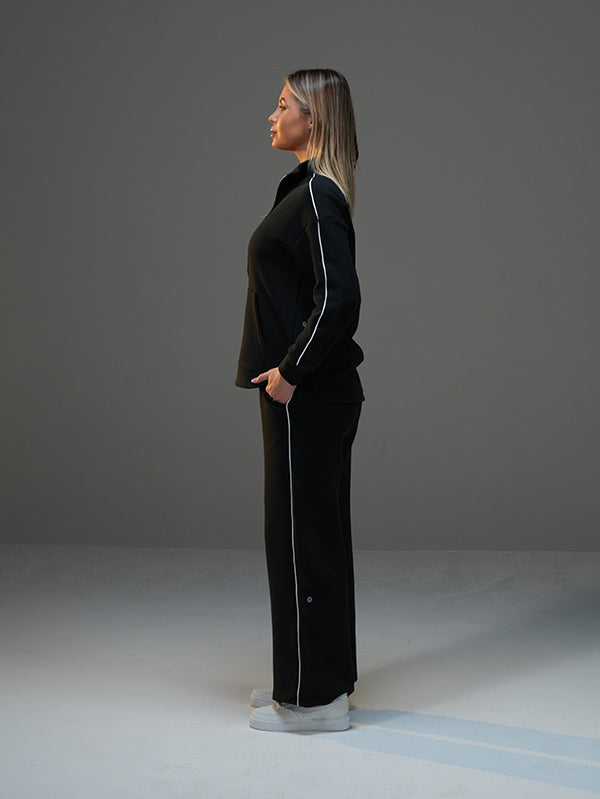 Set Wide Leg Pants and Jackets