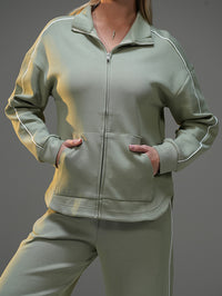 Set Wide Leg Pants and Jackets