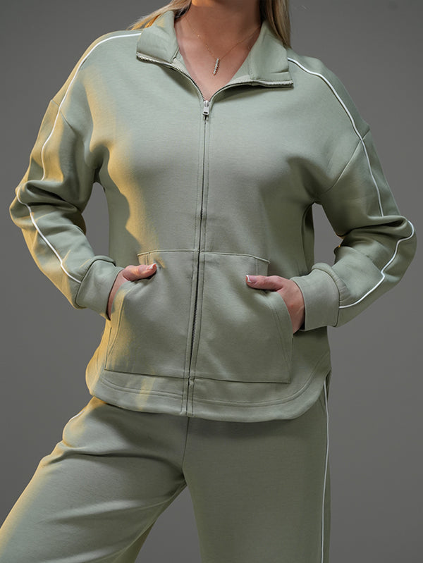 Set Wide Leg Pants and Jackets