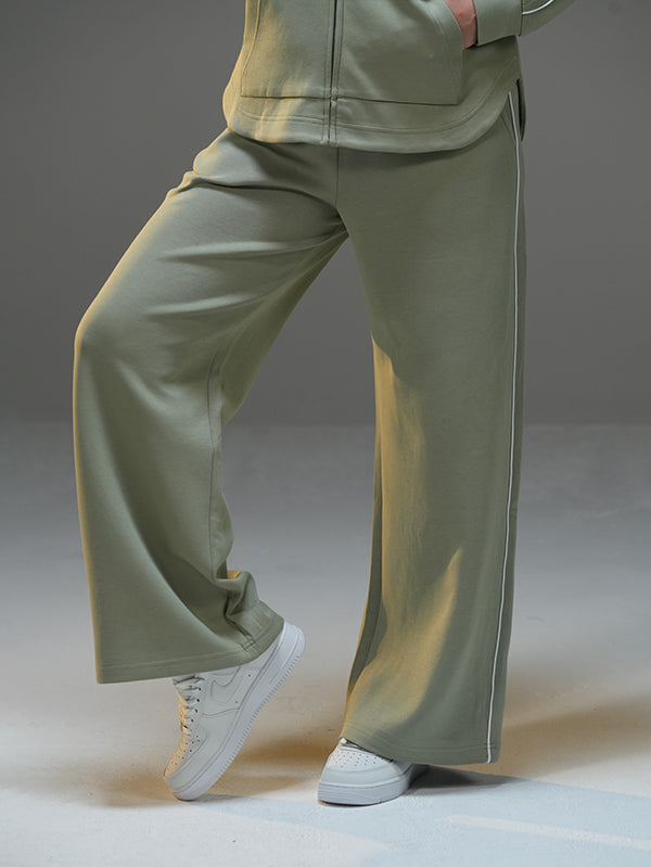 Set Wide Leg Pants and Jackets