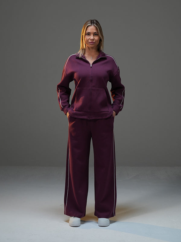 Set Wide Leg Pants and Jackets