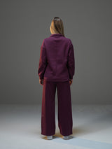 Set Wide Leg Pants and Jackets