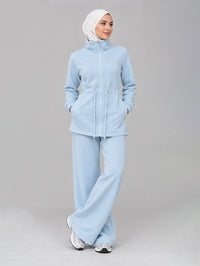 Set Wide Leg Pants and Jackets
