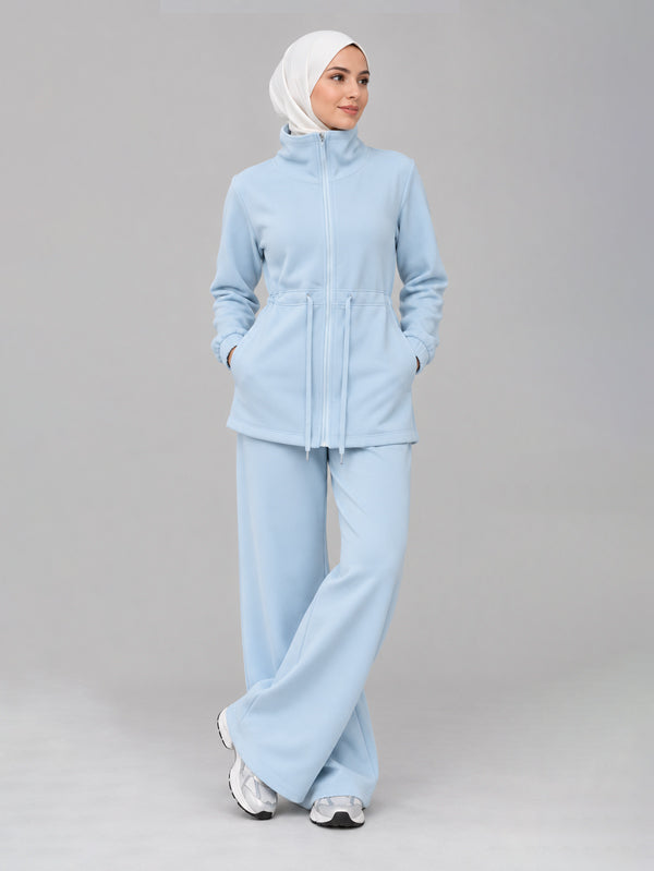Set Wide Leg Pants and Jackets