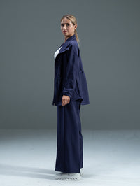 Set Wide Leg Pants and Jackets