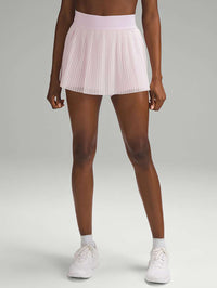 Mid-Rise Mini Tennis Skirt