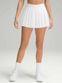 Mid-Rise Mini Tennis Skirt