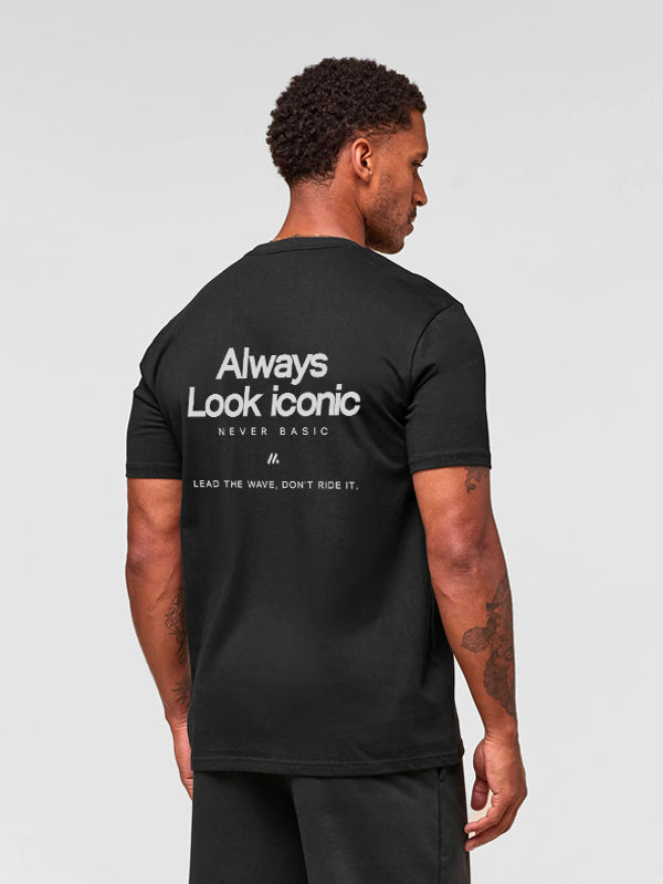 Be Iconic Graphic Cotton T-Shirt