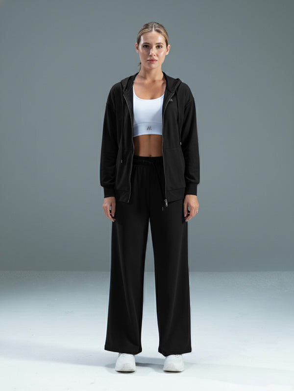 Set Wide Leg Pants and Jackets