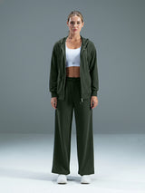 Set Wide Leg Pants and Jackets