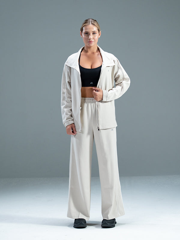 Set Wide Leg Pants and Jackets
