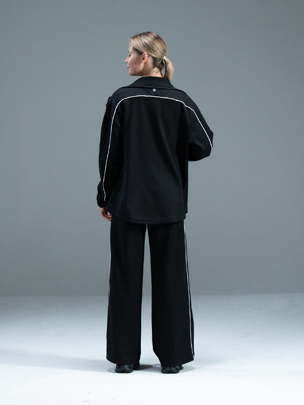 Set Wide Leg Pants and Jackets