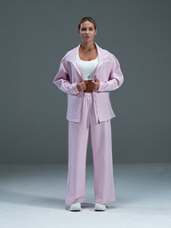 Set Wide Leg Pants and Jackets