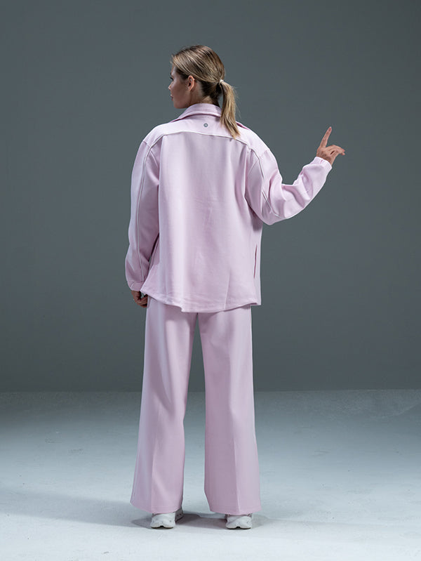 Set Wide Leg Pants and Jackets