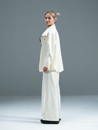 Set Wide Leg Pants and Jackets