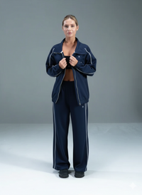 Set Wide Leg Pants and Jackets