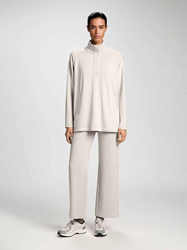 Set Wide Leg Pant and Sweatshirt