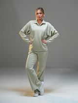 Set Wide Leg Pant and Sweatshirt