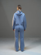 Set Cropped Jacket with Flared Pant