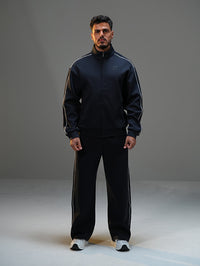 Set Jacket with Wide Leg Pant