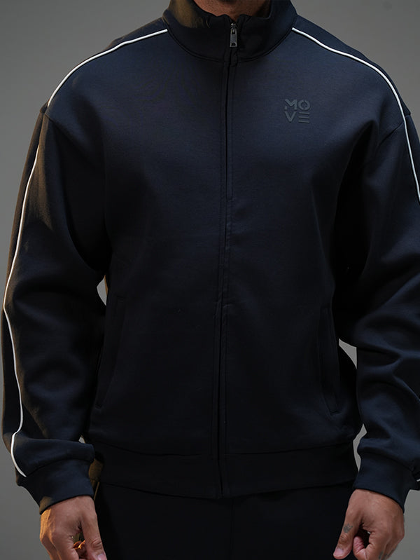 Set Jacket with Wide Leg Pant