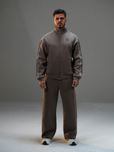 Set Jacket with Wide Leg Pant