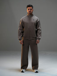 Set Jacket with Wide Leg Pant