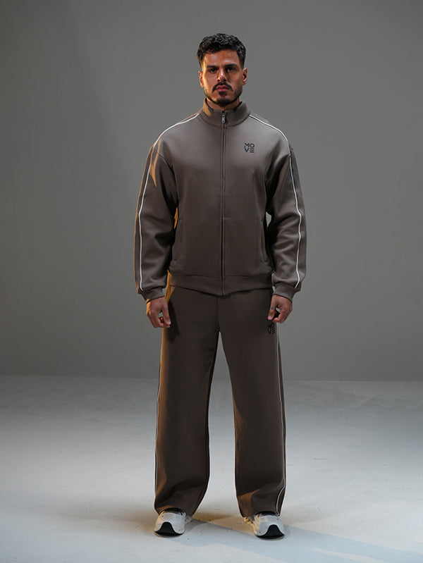 Set Jacket with Wide Leg Pant