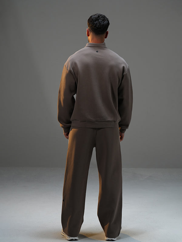 Set Jacket with Wide Leg Pant