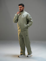 Set Jacket with Wide Leg Pant