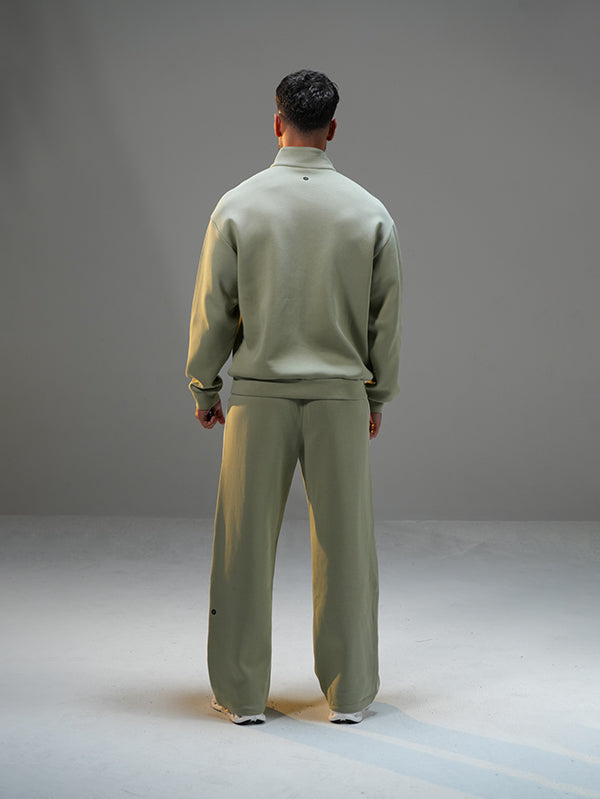 Set Jacket with Wide Leg Pant