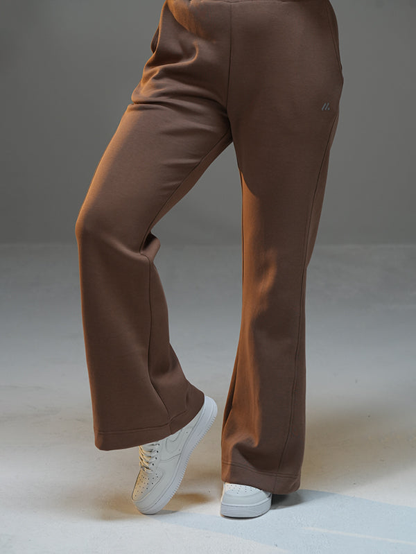 Set Cropped Jacket with Wide Leg Pant