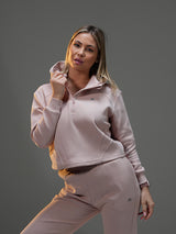 Set Cropped Jacket with Wide Leg Pant