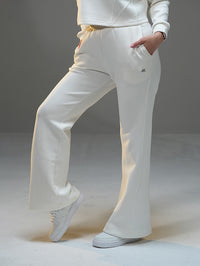 Set Cropped Jacket with Wide Leg Pant