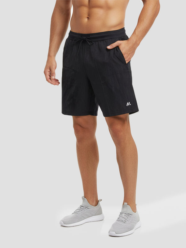 Washed Polyester Short