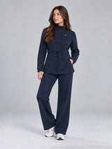 Cotton Set Hoodie with Straight Leg Pant