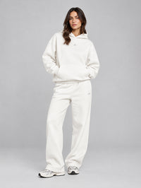 Set Hoodie With wide Leg Pant