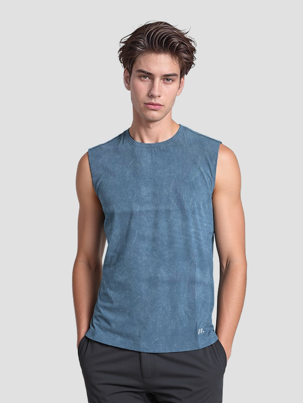Polyester washed ishirt