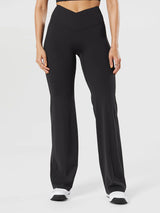 Crossover High-Rise Flared Pant
