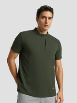 Polyester Tshirts with zip pocket