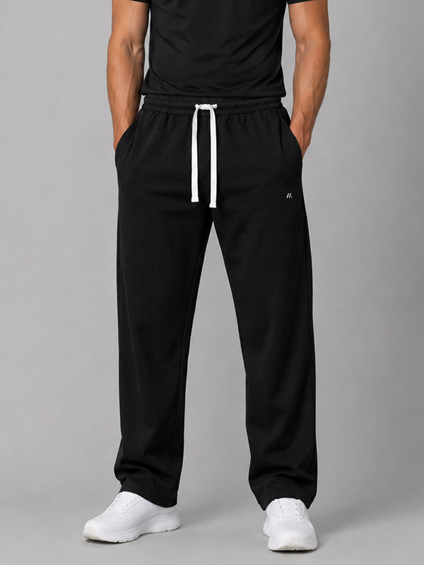 Cotton Straight Leg Pant