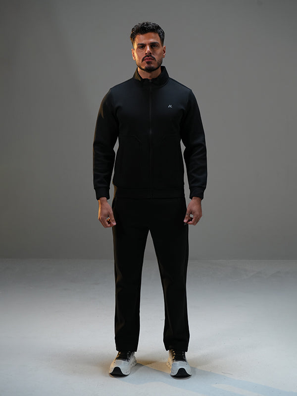 Set Jacket with Straight Leg Pant