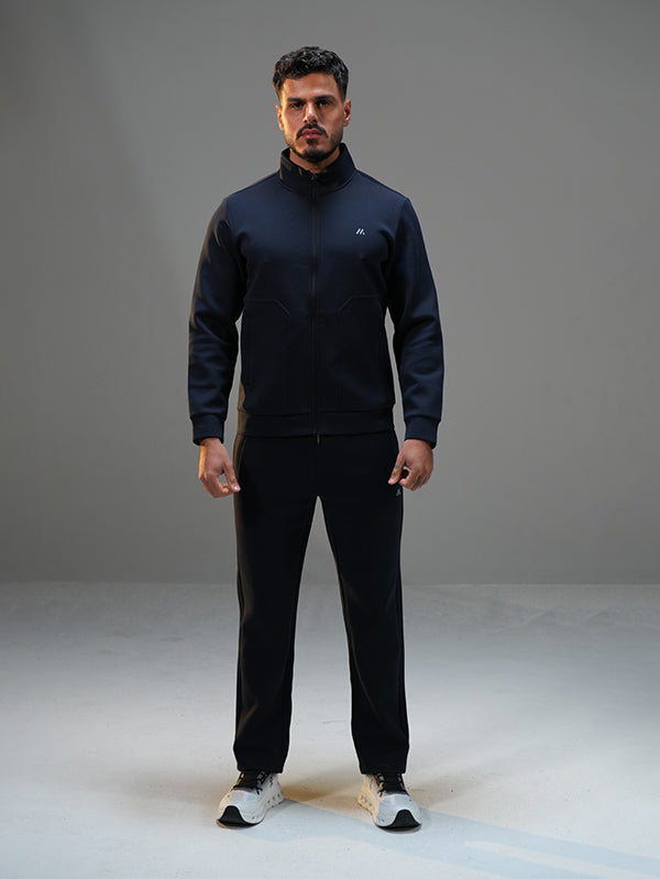 Set Jacket with Straight Leg Pant